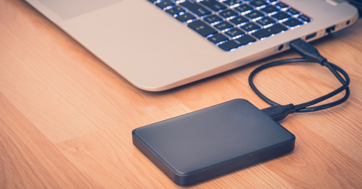What are the benefits of external hard drives?